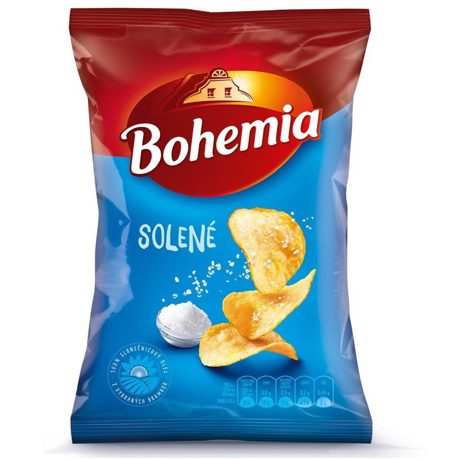 Bohemia chips 130g (assorted) / Bohemia bramburky (ruzne)