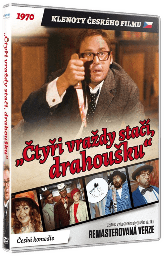 Four Murders Are Enough, Darling/Ctyri vrazdy staci, drahousku Remastered - czechmovie