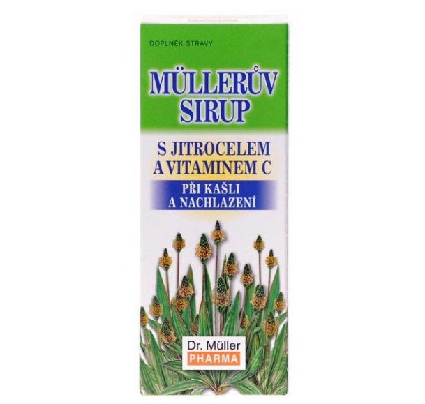 Müller's Syrup With plantain And Vitamin C / Mulleruv sirup s jitrocelem a vitaminem C