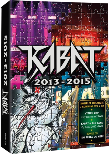 Kabat 2013-2015 3x DVD 1x CD
