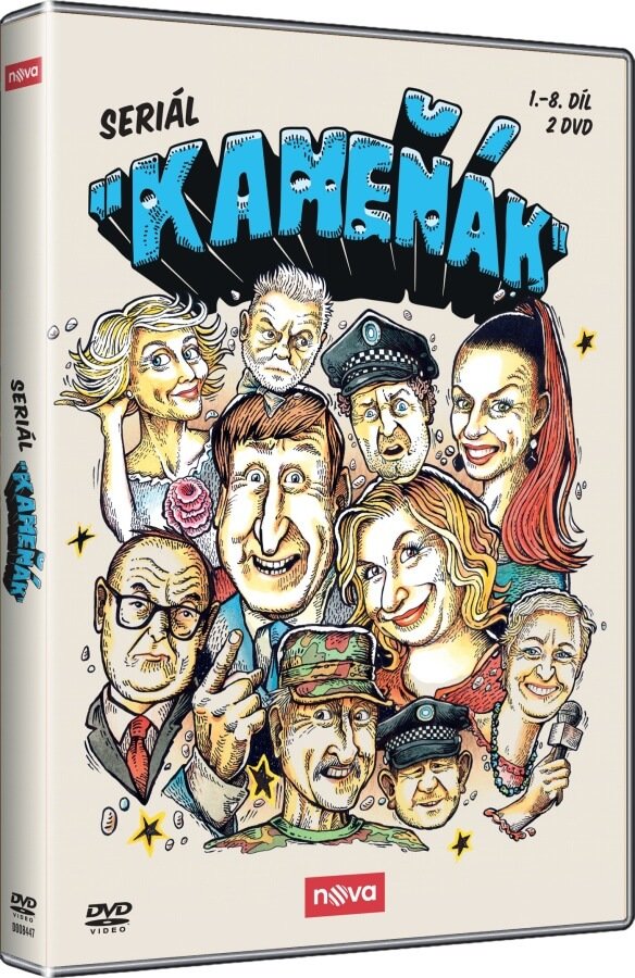 Kamenak 1-8 episodes 2x DVD
