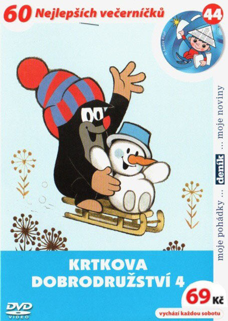 Die Abenteuer des kleinen Maulwurfs / Krtkova dobrodruzstvi 4 DVD