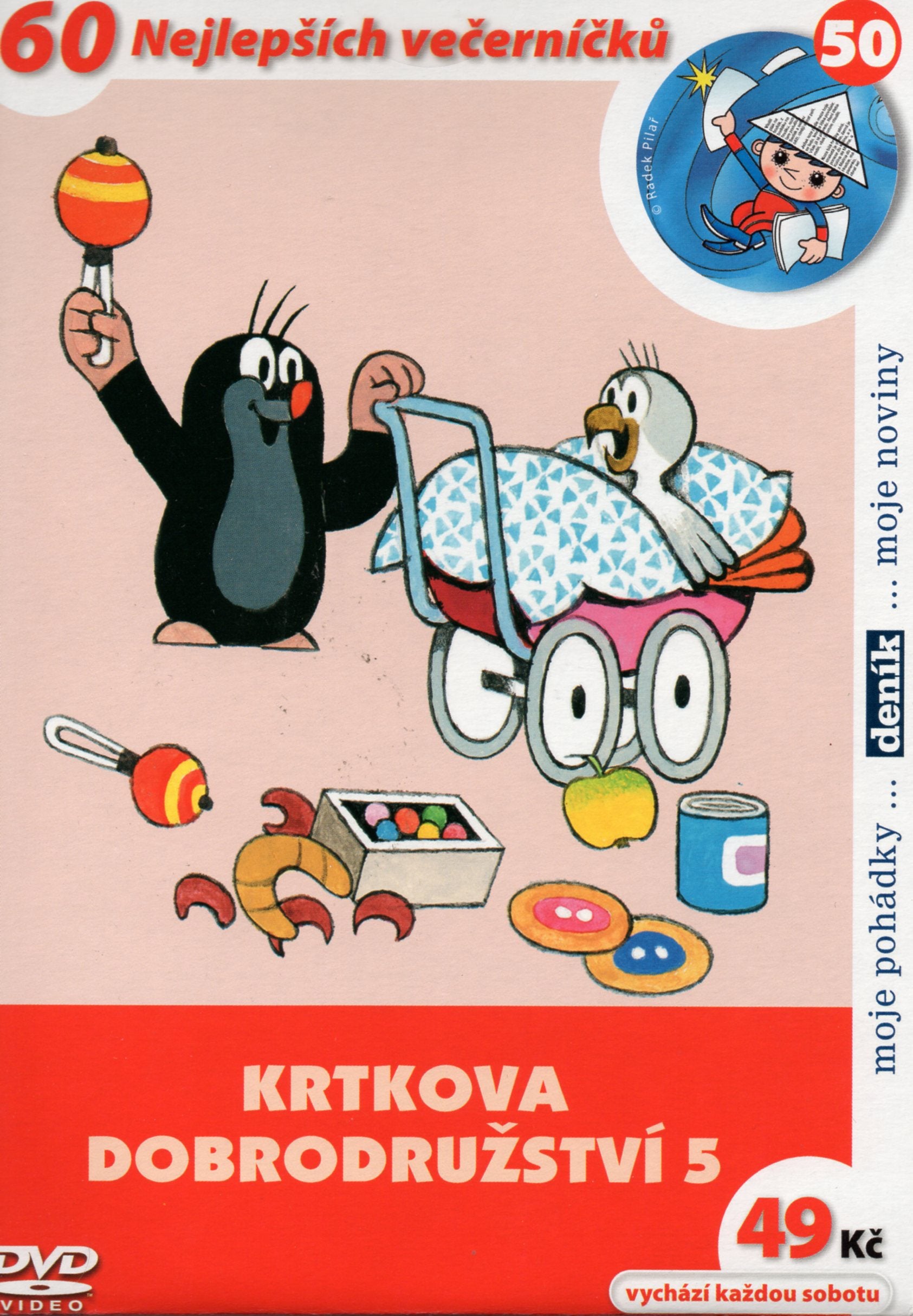 Little Mole adventures / Krtkova dobrodruzstvi 5 DVD