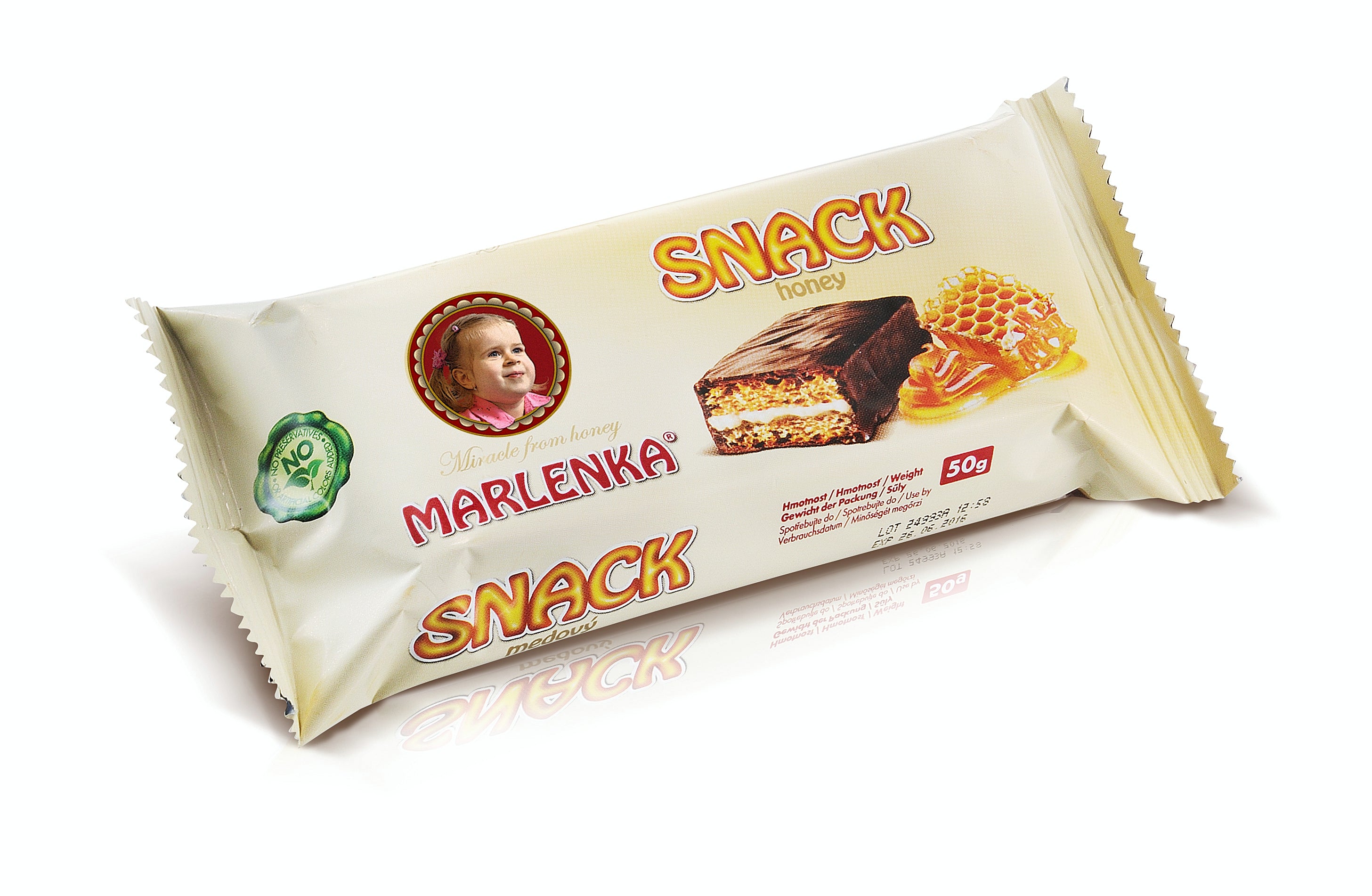 Marlenka Honey Snack 50g (Pack of 5)