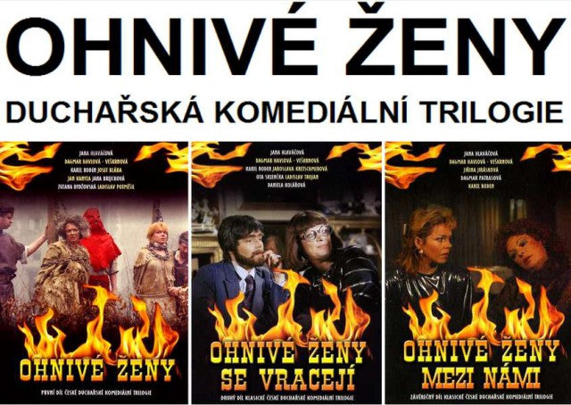 Ohnive zeny 3x DVD