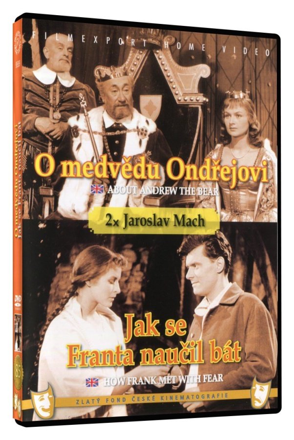 Über Adrew The Bear + How Frank Met With Fear / O medvedu Ondrejovi + Jak se Franta naucil bat DVD