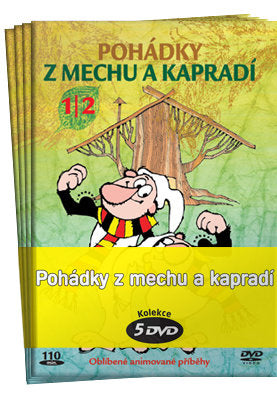 Fairy Tales from Moss and Fern 5x DVD / Pohadky z mechu a kapradi 5x DVD
