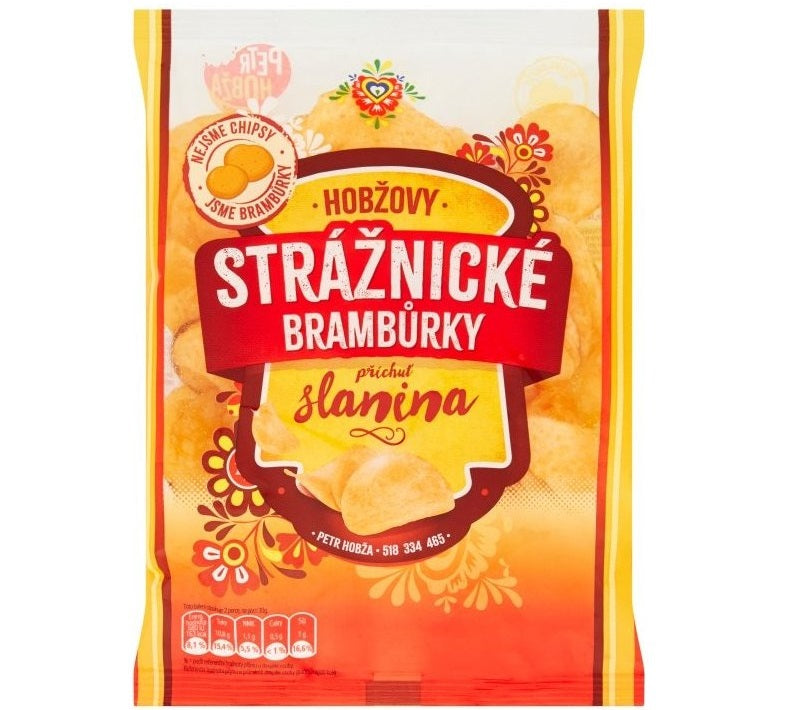 Petr Hobza Straznicke Potato Chips Bacon / Straznicke Bramburky Slaninove