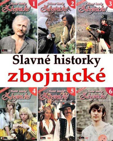 Slavne historky zbojnicke 6x DVD - czechmovie