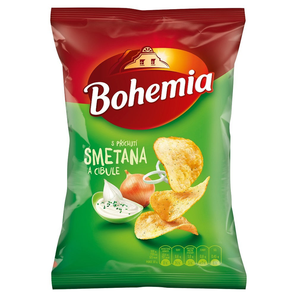 Bohemia chips 130g (assorted) / Bohemia bramburky (ruzne)