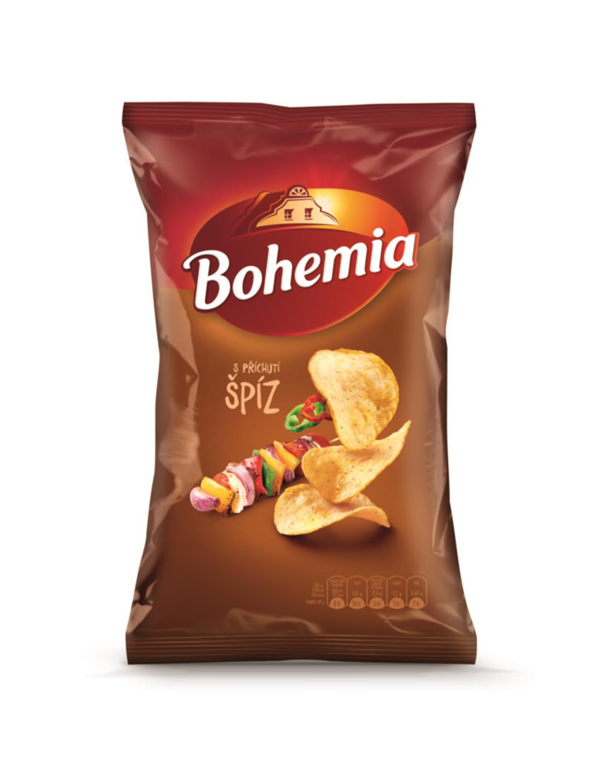Bohemia chips 130g (assorted) / Bohemia bramburky (ruzne)