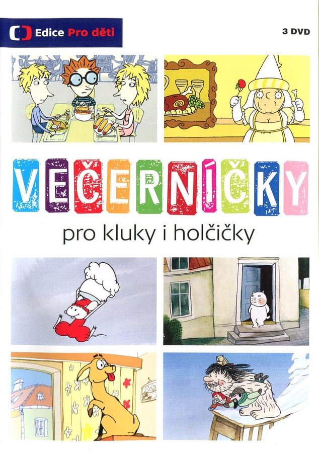 Bedtime stories for boys and girls / Vecernicky pro kluky i holcicky 3x DVD