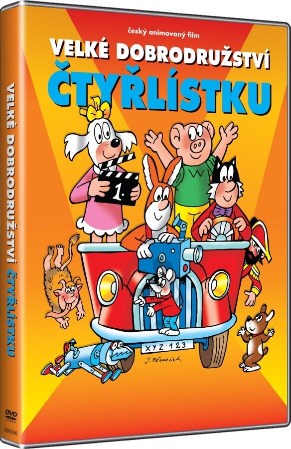 Great Adventure of the Lucky Four / Velke dobrodruzstvi Ctyrlistku DVD