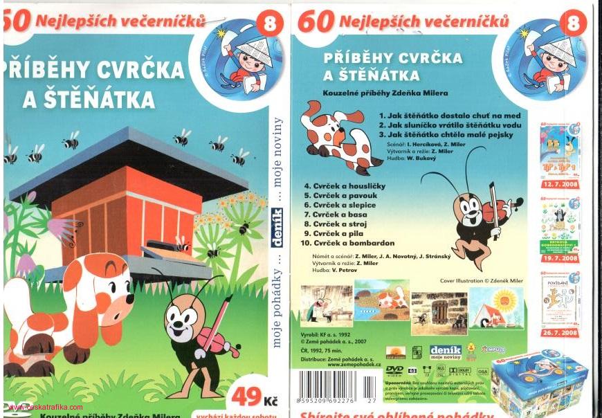 Pribehy cvrcka a stenatka DVD / PribehycvrckaastenatkaDVD