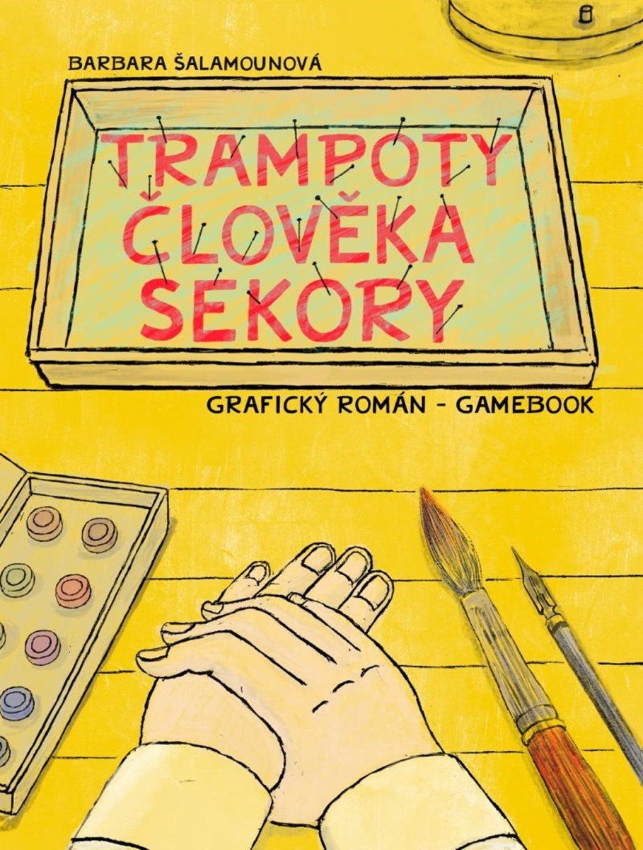 Trampoty člověka Sekory Grafický román – gamebook – Šalamounová Barbara