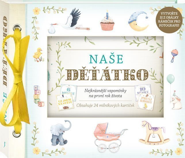 Naše děťátko  milníkové kartičky