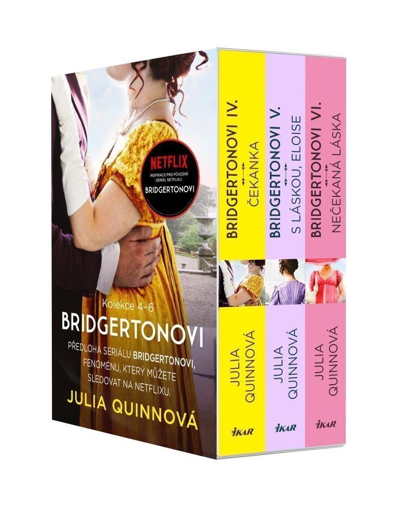 Bridgertonovi 4-6 - komplet – Quinnová Julia