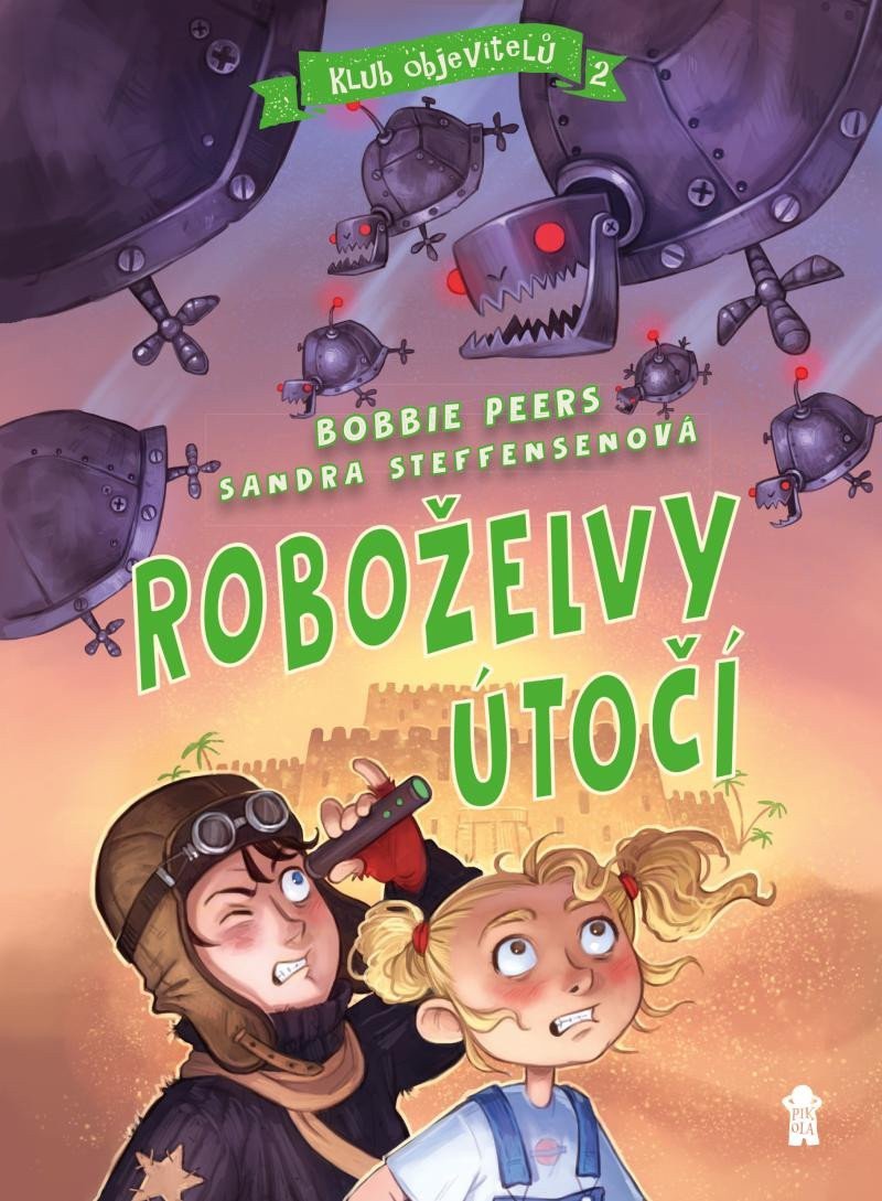 Klub objevitelů Roboželvy útočí – Peers Bobbie