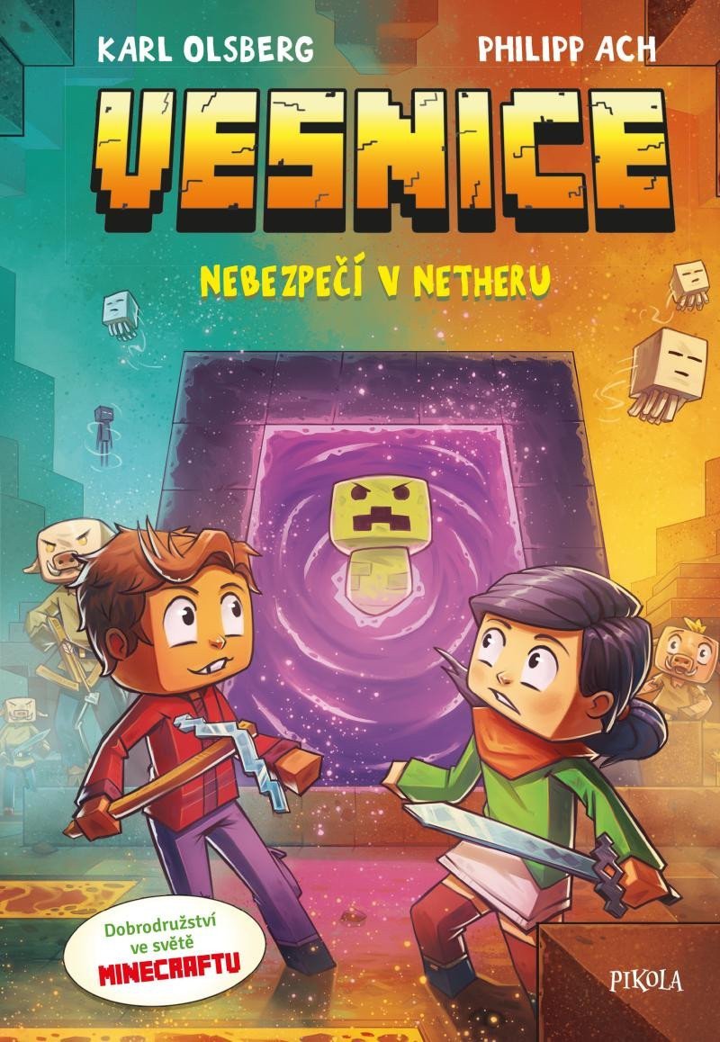 Minecraft Vesnice Nebezpečí v Netheru – Olsberg Karl