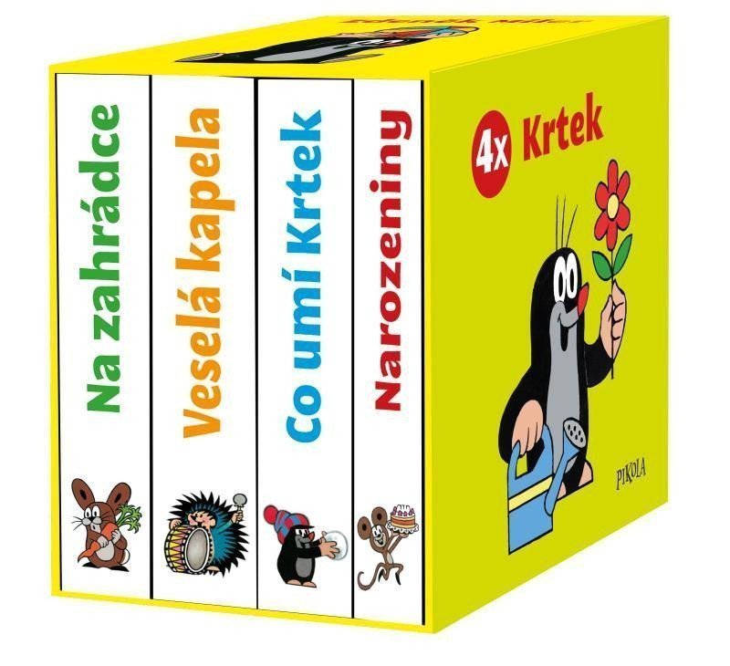 4x Krtek komplet v krabičce – Miler Zdeněk