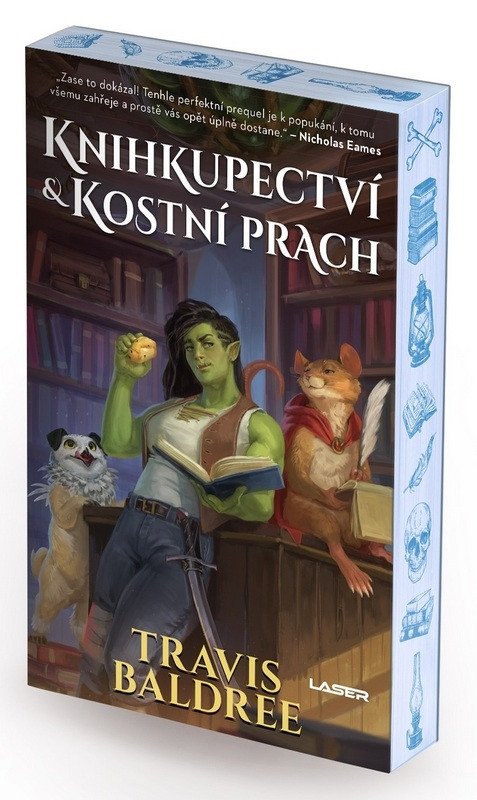 Knihkupectví a kostní prach – Baldree Travis