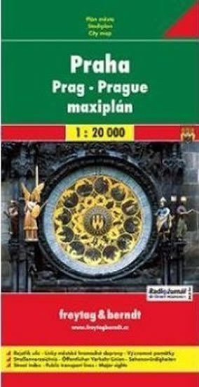 PL Praha 120 000 maxiplán  plán města