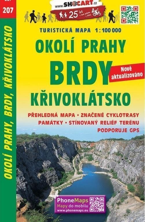 SC 207 Okolí Prahy Brdy Křivoklátsko 1100 000