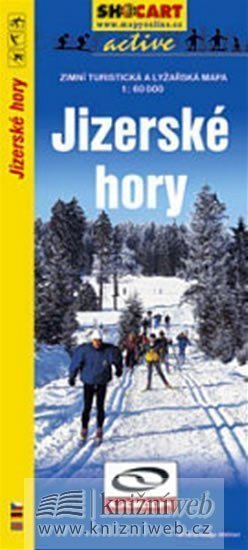 Jizerské hory lyžařská mapa 160 000