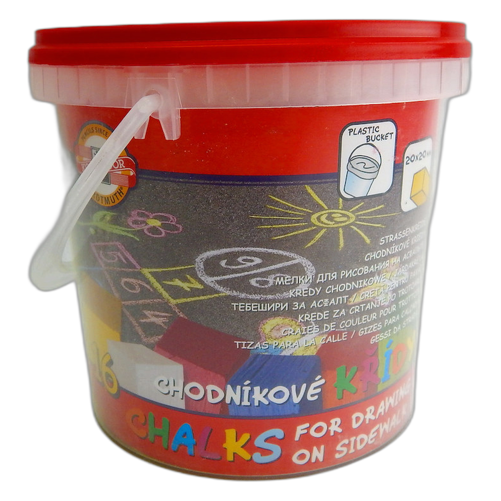 Koh-i-Noor Sidewalk Chalk 112516 Set of 16