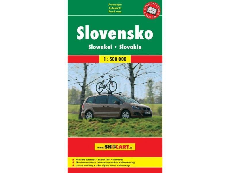Slovensko automapa 1500 000