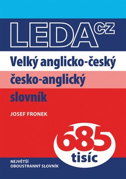 Velký anglicko-český a česko-anglický slovník – Fronek Josef
