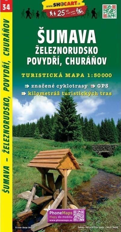SC 034 Šumava Železnorudsko Povydří Churáňov 150 000