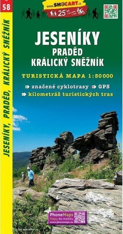 SC 058 Jeseníky Praděd Kralický Sněžník 150 000