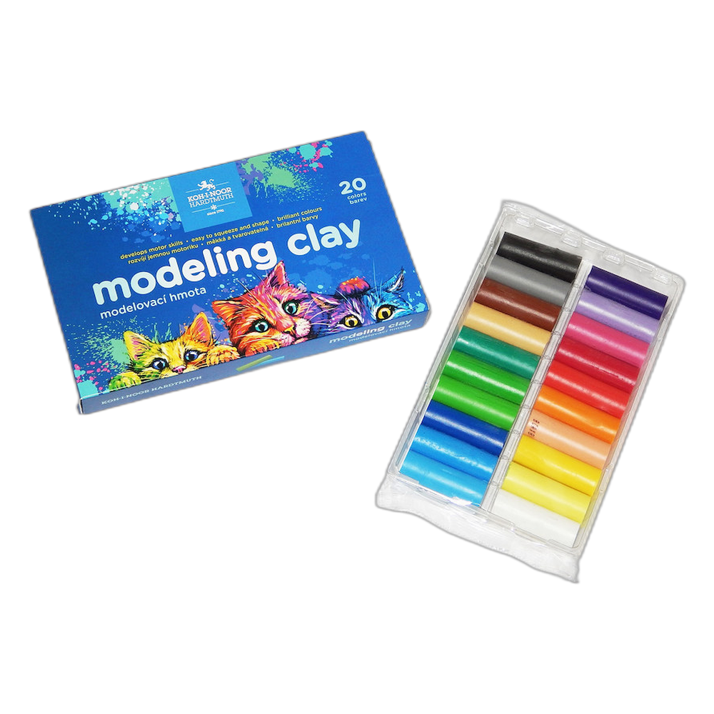 Koh-i-Noor 1315 Modelling Clay Set of 20