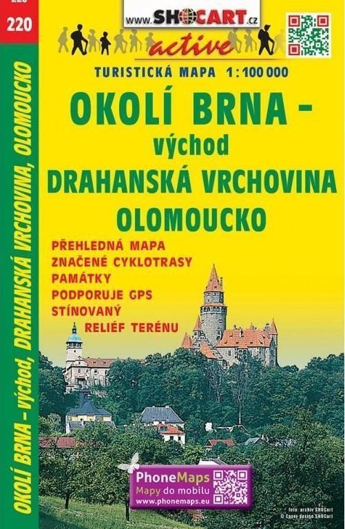 SC 220 Okolí Brna východ Drahanská vrch 1100 000