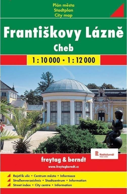 Františkovy lázně Cheb mapa 112 000