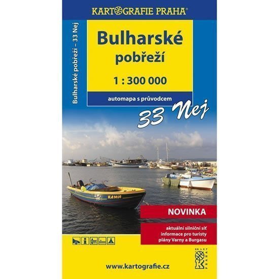 Bulharské pobřeží 33 Nej1300T automapa