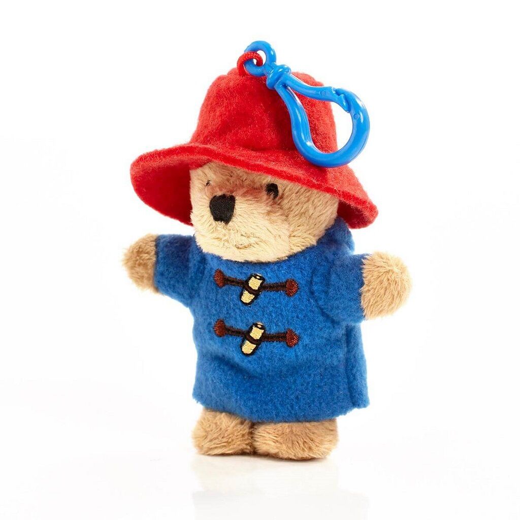 Rainbow Paddington plush keychain 9 cm