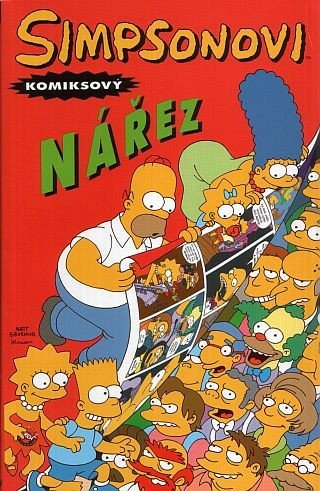Simpsonovi Komiksový nářez – Groening Matt