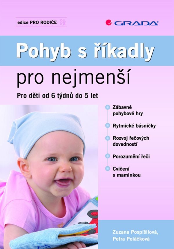 Pohyb s říkadly pro nejmenší - Pro děti od 6 týdnů do 5 let – Pospíšilová Zuzana