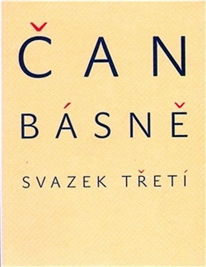 Básně - svazek třetí Čan – Čan