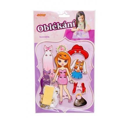 ArtLover Sada oblékání panenekmix 3 motivů