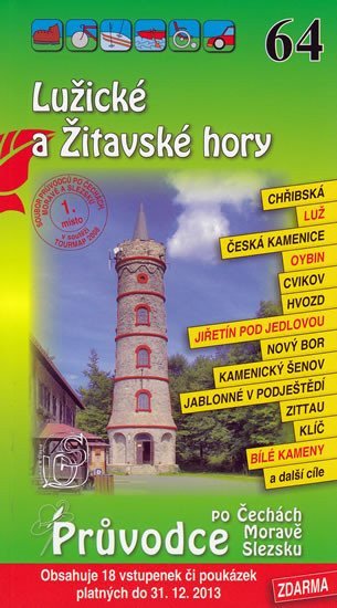 Lužické a Žitavské hory 64 - Průvodce po ČMS  volné vstupenky a poukázky