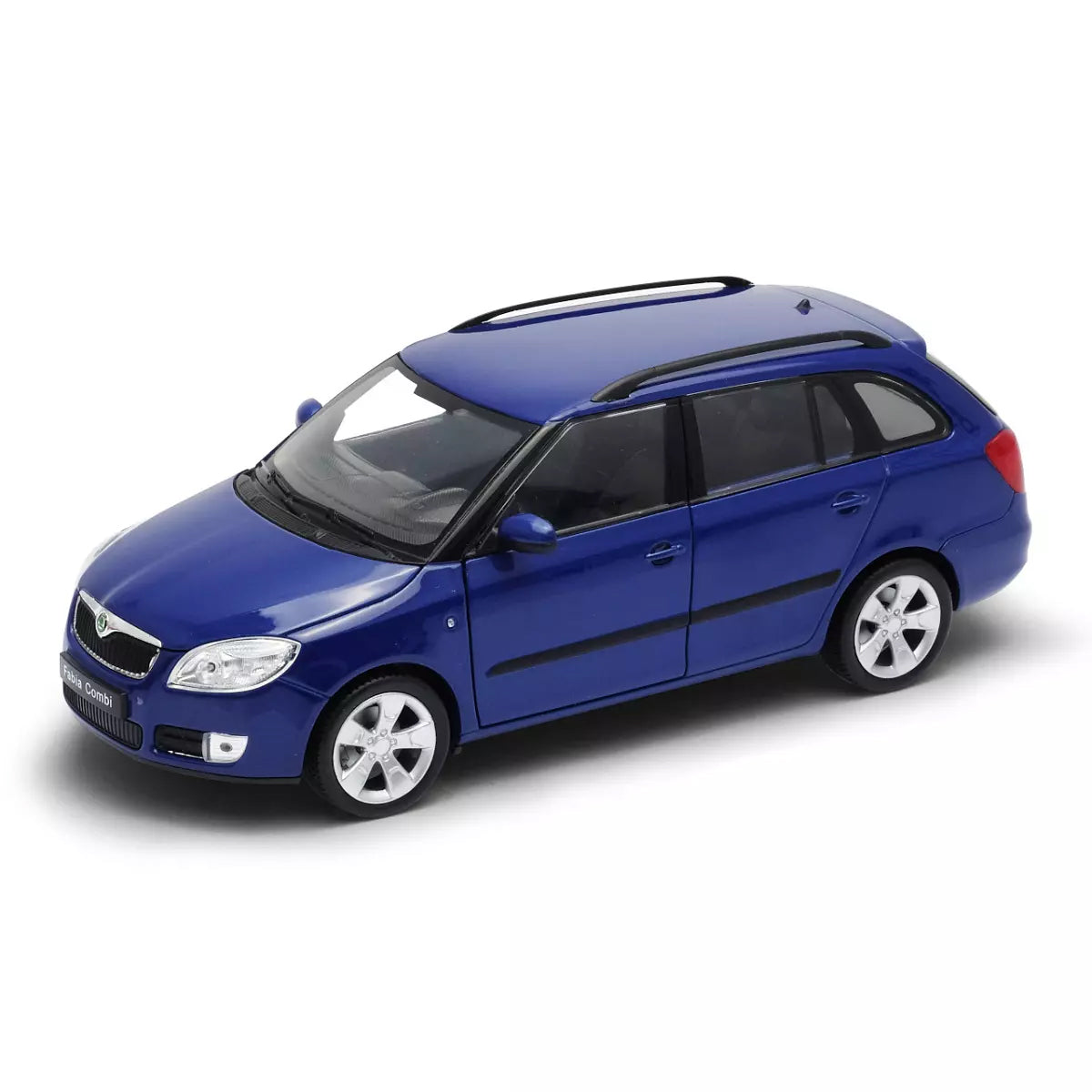 Welly Škoda Fabia Combi II 2009 blue 1:24