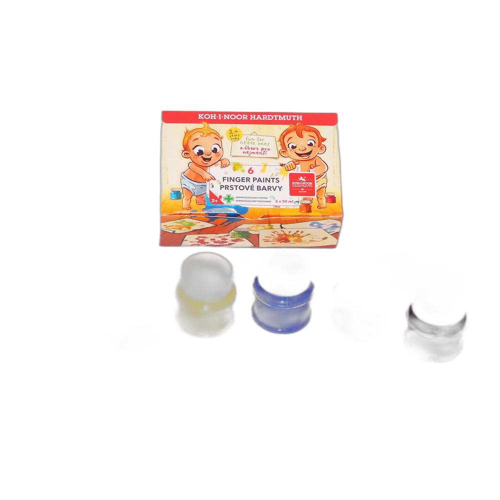 Koh-i-Noor Finger Paints 6 x 50 ml
