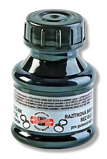 Koh-i-noor razítková barva 50 g černá