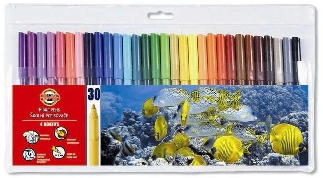 Koh-i-noor školní popisovačefixy 30 ks