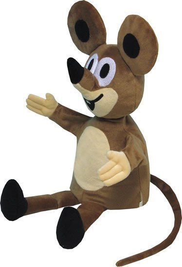 Myška 40cm maňásek Krtek a kamarádi