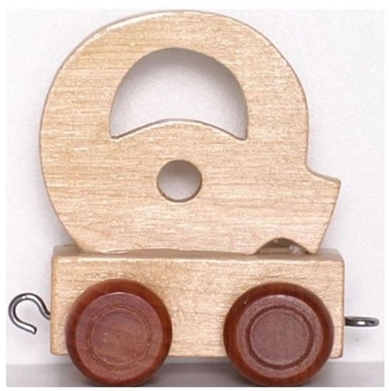 Vagónek Q - hnědá kolečka
