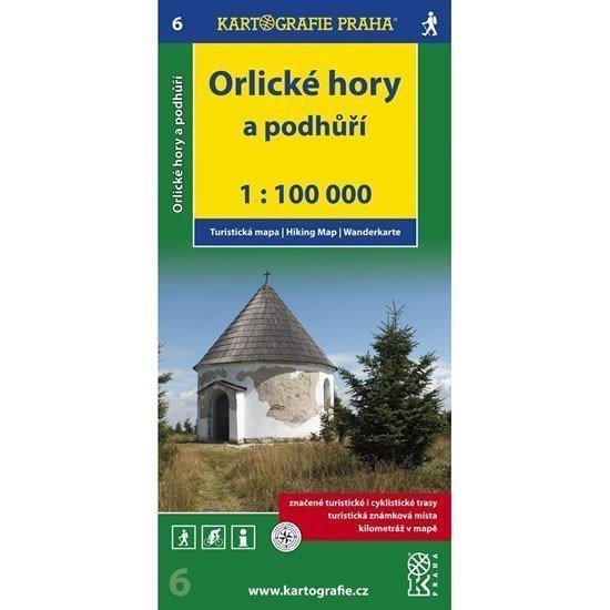 1100T  6-Orlické hory turistická mapa